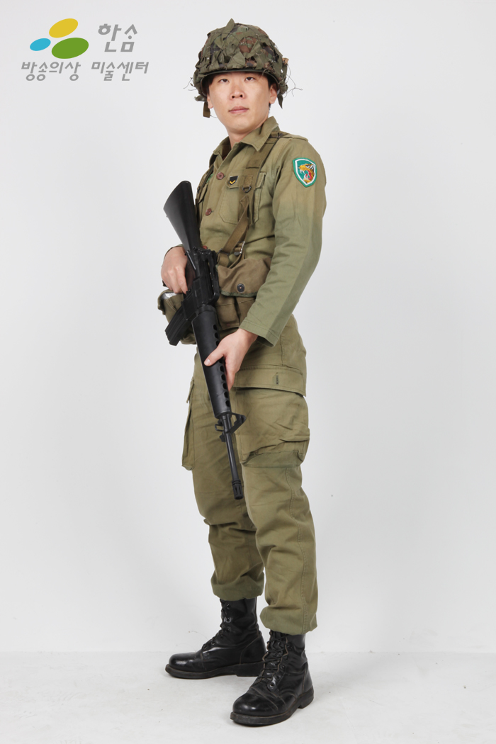 1965.월남참전부대-맹호(옛날군복)