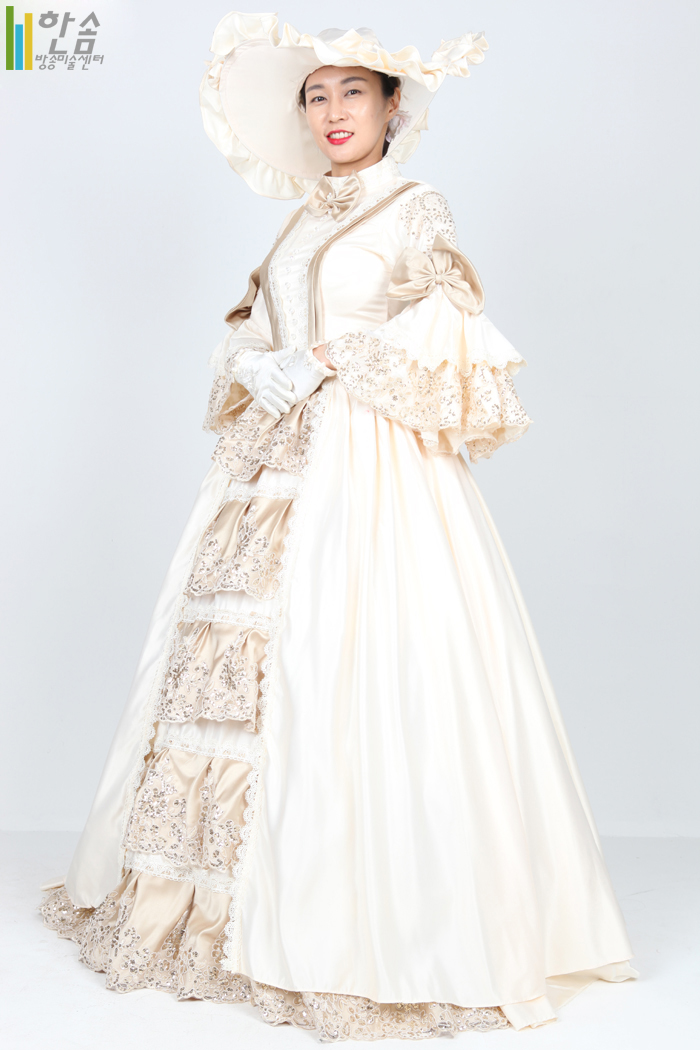 3870.중세드레스(귀족-여)