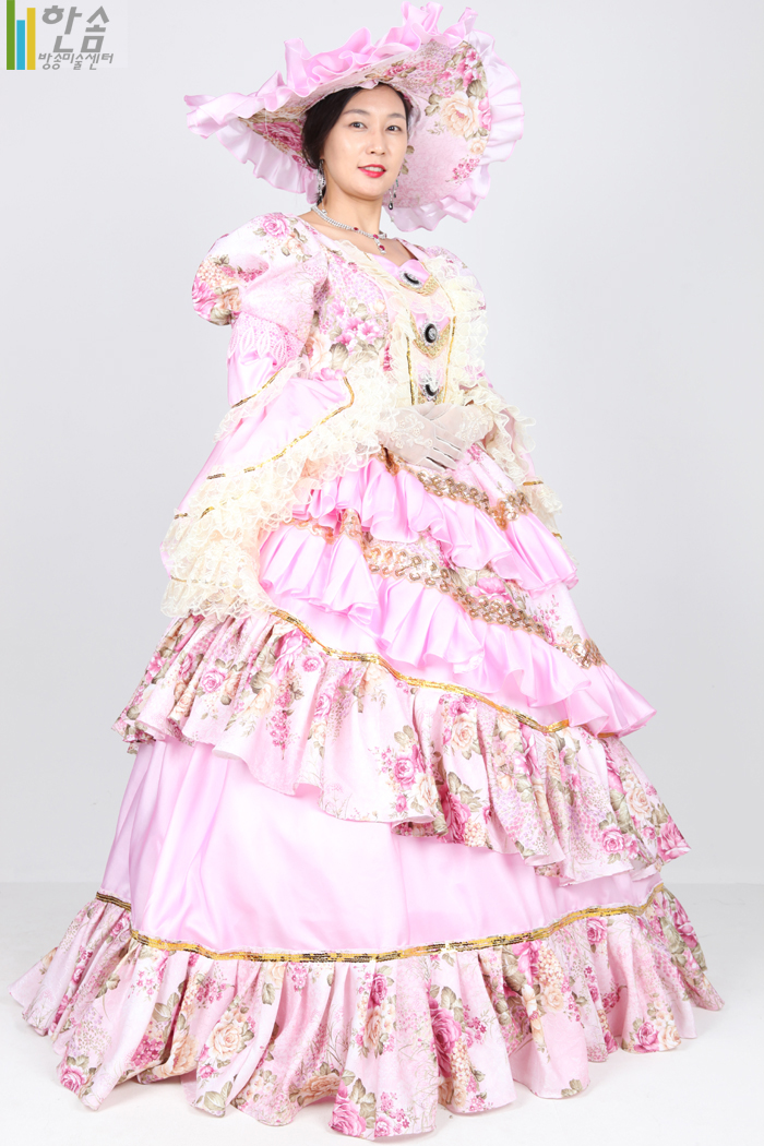 3908.중세드레스(귀족-여)