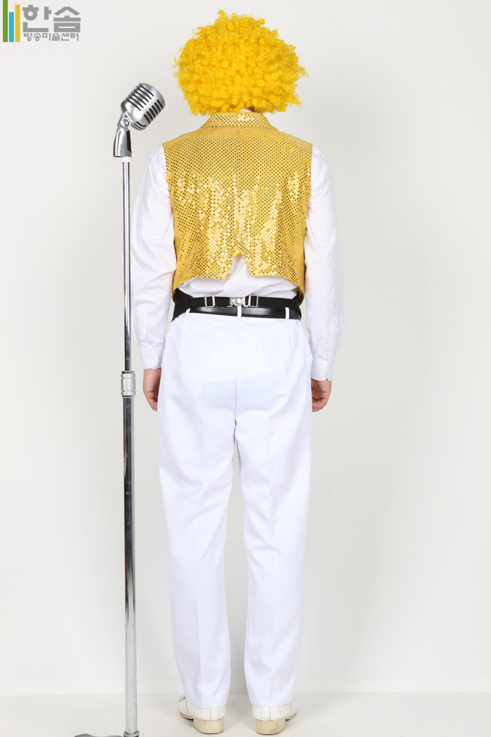 3933.반짝이조끼