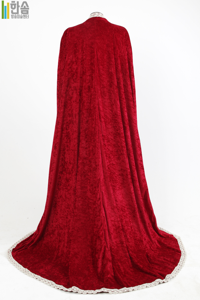 7017.벨벳망토(고급)-레드