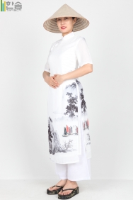 3666.베트남-아오자이(여)